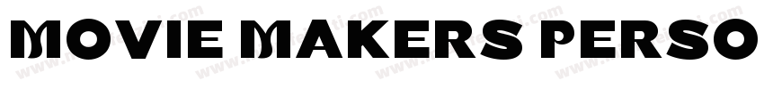 Movie Makers Persona字体转换